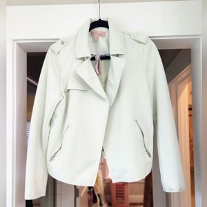 NWT Philosophy Moto Jacket - Mint Green